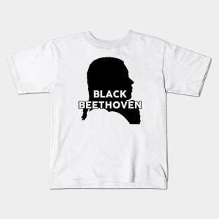 Black Beethoven Kids T-Shirt